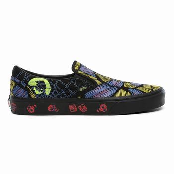 Damske Slip On Tenisky Vans Disney x Vans Classic Oogie Boogie/Nightmare VA23ESFUV